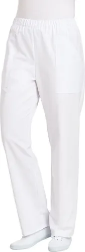 Leiber Hose Weiß Größe 46K, 08/8192/01 - Hochwertige Uniformhose in klassischem Weiß, ideal für den professionellen Einsatz. Bequeme Passform für optimalen Tragekomfort.