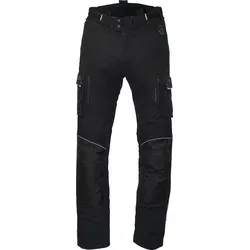 Büse Open Road III Textilhose Schwarz 25 Kurz - Motorradhosen, wasserdicht und atmungsaktiv mit entnehmbarer Humax® Klimamembran für optimalen Komfort und Sicherheit bei jeder Fahrt.
