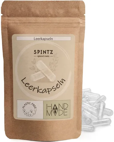 SPINTZ SPINTZ Leerkapseln Größe 0 - 250 Stk. Nach Anwendung, 1 er 250 St., 25 g