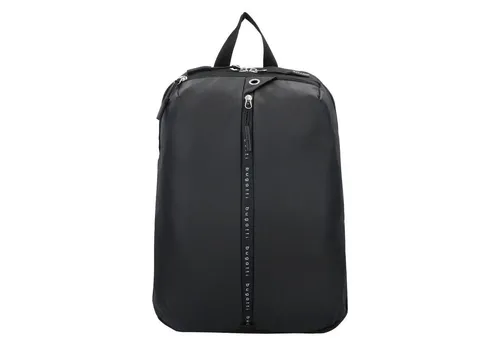 bugatti Blanc DeLight Rucksack 15 Zoll - Tagesrucksack aus robustem Tarpaulin & Nylon, mit praktischem Diebstahlschutz und viel Platz für Laptop und persönliche Dinge. Ideal für den Alltag!