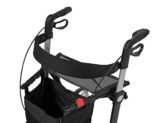 Rehasense Rollator - Stabiler Gehwagen für mehr Mobilität - Behinderten-Bedarf, bietet optimale Unterstützung und Sicherheit beim Gehen, ideal für drinnen und draußen.