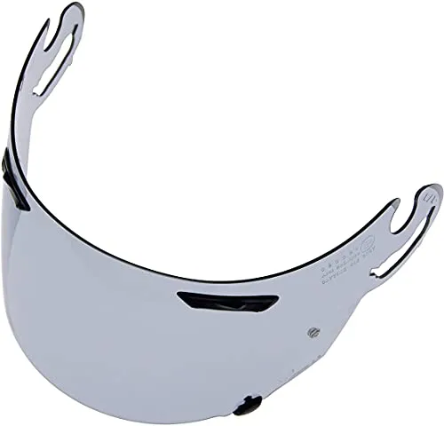 Arai L-Typ Pinlock Visier, grau für Männer - Motorrad-Headsets - kratzfestes Visier für optimale Sicht und Sicherheit, passend für zahlreiche Arai Modelle.