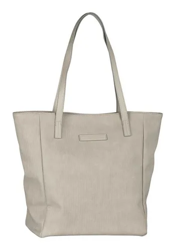 TOM TAILOR Denim Arona Cord Damen Shopper Umhängetasche - Mittelgroß Grau - Damen-Shopper mit stylischem Cord-Design, ideal für den trendbewussten Look in der Herbst/Winter-Saison!