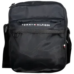 Tommy Hilfiger TH Skyline Mini Reporter Umhängetasche - Herren-Schultertaschen aus 57% recyceltem Polyester, zeitloses Design mit verstellbarem Riemen, ideal für Freizeit und Büro.
