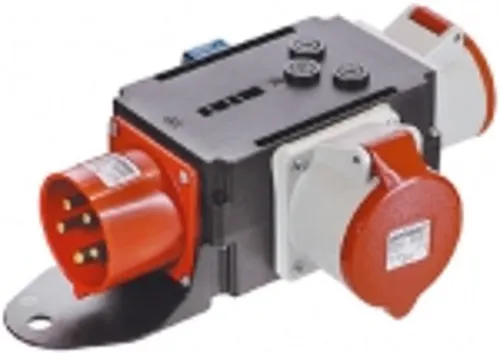 as - Schwabe MIXO Starkstromverteiler CEE-Stecker 400V 32A 5-polig