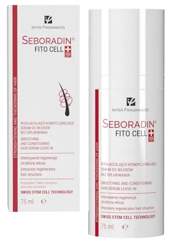Seboradin Haarserum Leave In Emollient Erleichtert Das Kämmen Haarpflege Stärkung Glättung Feuchtigkeitsspendend Nährend Pflanzenstammzellen Rettichöl Magnolienöl Rosmarinöl 75 ml Fito Cell