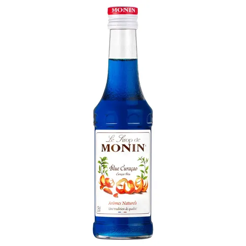 Produktbild Monin Sirup Blue Curaçao 0,25l