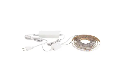 EGLO connect LED Band 3m STRIPE-C - Smart Home RGB Leuchtband - LED Streifen mit 16 Millionen Farben und 50.000 Weißtönen, dimmbar und selbstklebend. Ideal für kreative Beleuchtung in Wohnräumen und steuerbar über App oder Sprachbefehle.