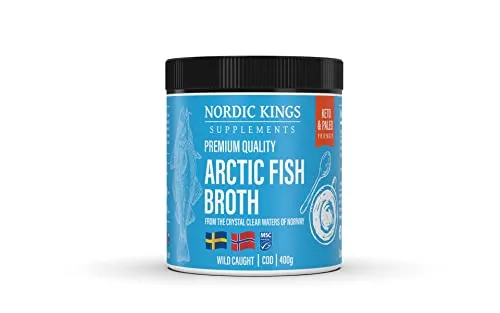 Nordic Kings Supplements » Premium Arctic Fish broth » Fischbrühe als Pulver