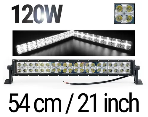 LED-Bar 54 cm – 120W Tagfahrlicht mit 2 Betriebsmodi