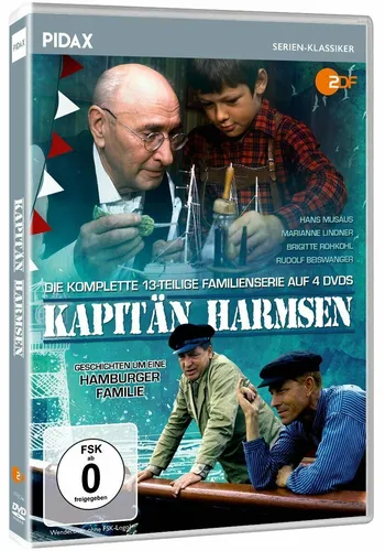 Kapitän Harmsen - Die komplette 13-teilige Kultserie DVD Hans Musäus