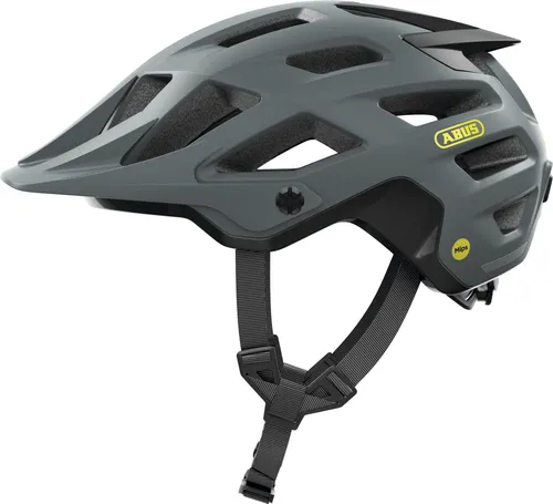 ABUS MTB-Helm Moventor 2.0 MIPS - Sicherer Fahrradhelm für Mountainbiker - Fahrradhelm mit MIPS-Technologie für zusätzlichen Aufprallschutz, ideal für Geländeeinsätze. Unisex-Design mit individuellem Anpassungssystem für optimalen Tragekomfort.