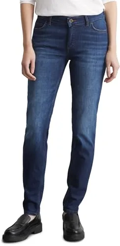 Marc O'Polo Damen Slim Fit Jeans B01921612109, 33W/32L - Jeans im Slim Fit für Damen, vereint sportliche Eleganz und modernen Komfort aus 92% Bio-Baumwolle. Ideal für jeden Anlass, von Casual Chic bis Büro-Outfits.