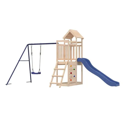 vidaXL Spielturm Massivholz Kiefer