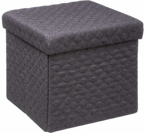 5five Simply Smart Polsterhocker grau, 30 cm