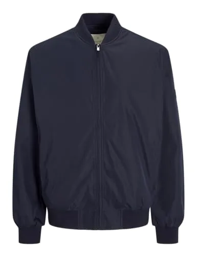 JACK & JONES Male Blousonjacke - Funktionsjacke im Regular Fit, einfarbig und aus 100% Polyester für optimale Bewegungsfreiheit und hohen Tragekomfort.