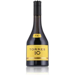 Torres Brandy 10 Reserva Imperial - Doppel-GOLD Auszeichnung - Brandy de Jerez, mehrfach ausgezeichneter Torres 10 Reserva Imperial, vereint Tradition und Geschmack mit intensiven Aromen von Vanille und Nüssen.