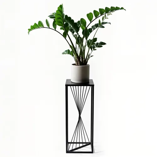 FRAMADO, Pflanzenständer River, Blumenständer Metall, Regal für Zimmerblumen