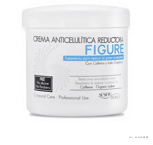 FIGURE Anti-Cellulite-Creme 500 ml - Entdecken Sie die FIGURE Anti-Cellulite-Creme in der praktischen 500-ml-Größe! Ideal für die tägliche Anwendung zur Verbesserung des Hautbildes und für ein geschmeidiges Hautgefühl.