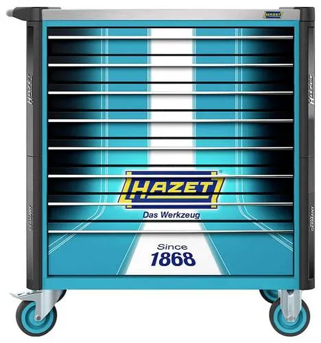 Hazet 179NXL-8S1/515 Werkstattwagen Herstellerfarbe: Blau, Schwarz