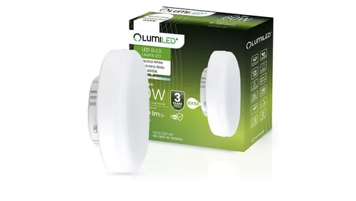 Żarówka LED GX53 8W = 60W 720lm 4000K Neutralna 120 LUMILED LUMILE 5904422766603