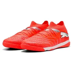 Puma FUTURE 9 MATCH IT - rote Fußballschuhe - Entfessle deine Kreativität mit den FUTURE 9 MATCH. Flexibles Obermaterial und gezielte Prägezonen sorgen für perfekten Grip am Ball. Ideal für Indoor-Einsätze und mit recycelten Materialien für nachhaltigen Style.