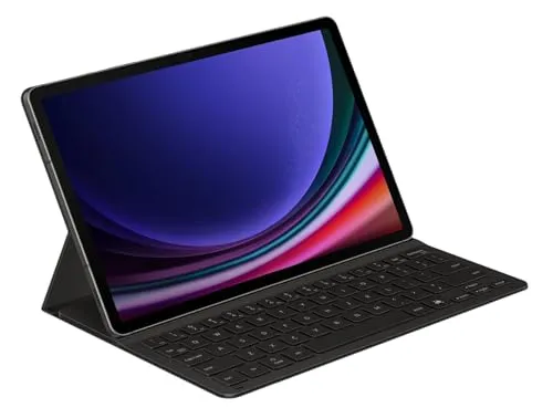 Samsung EF-DX720 Pogo Pin Schwarz - Italienische Tastatur für Galaxy Tab S9 - Tastaturen mit Touchpad für Galaxy Tab S9, ermöglicht produktives Arbeiten im DeX-Modus und kabelloses Teilen zwischen Geräten.