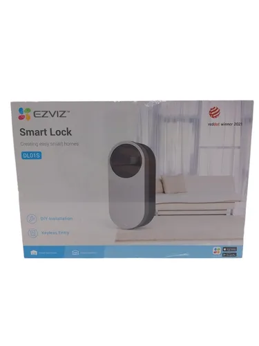 Videoüberwachungskamera Ezviz DL01S - Grau - Externe Festplatten mit intelligentem Torschloss, ermöglicht Fernzugriff und temporäre Gastschlüssel für maximale Sicherheit.
