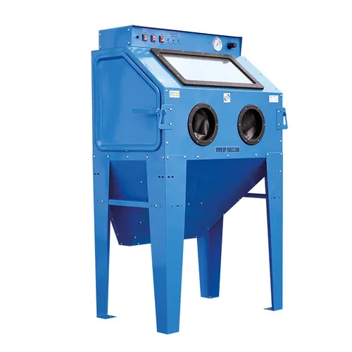 Sandstrahlkabine Sandstrahlgerät Sandstrahler Typ 350L mit Absaugung