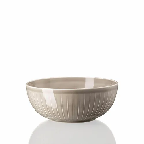 Rosenthal Joyn Schüssel, Grau, 24 cm - Schüssel aus hochwertigem Porzellan in elegantem Grau, ideal für stilvolle Tischdekoration und vielseitige Verwendung.