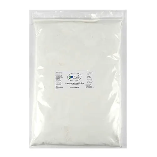 Sala Calciumcarbonat Schlämmkreide E 170 CaCO3 2 x 2,5 kg (5 kg) Beutel