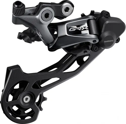 Shimano GRX RD-RX810 Direct Mount Schaltwerk (2x11-fach) - Gangschaltungen für Gravel-Bikes, entwickelt für präzise Schaltvorgänge und ruhigen Lauf durch SHADOW RD+ Kettenstabilisierung – ideal für raues Gelände.