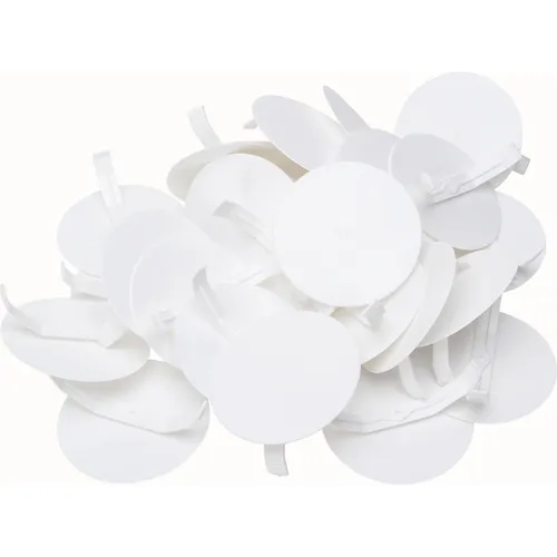 Kopp Federdeckel für UP-Verbindungsdose, Ø60-70mm, weiß, 25 Stück Klemmdeckel