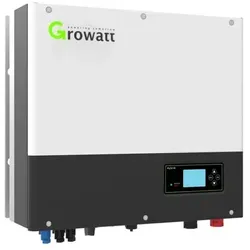 Growatt Hybrid Wechselrichter SPH10000TL3 BH-UP - 3-phasiger Wechselrichter mit 10 kW Nennausgangsleistung, ideal für Solaranlagen. Hoher Wirkungsgrad von 97,5% und inklusive Wifi-Dongle für einfache Überwachung.