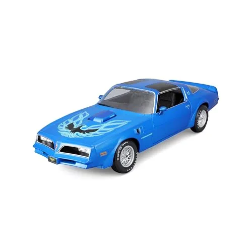 Maisto Pontiac Firebird Trans Am 78 1:18 Modellauto - detailgetreues Metallspritzgussmodell, ideal für Sammler und Oldtimer-Liebhaber