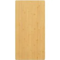 vidaXL Tischplatte aus Bambus, Ersatztischplatte für Bartisch - Vielseitige Tischplatte aus robustem Bambus für Bartische, Couchtische und mehr. Mit abgerundeten Kanten und pflegeleichter, lackierter Oberfläche.