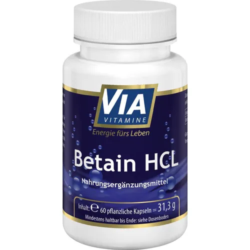 VIAVITAMINE Betain HCL Kapseln