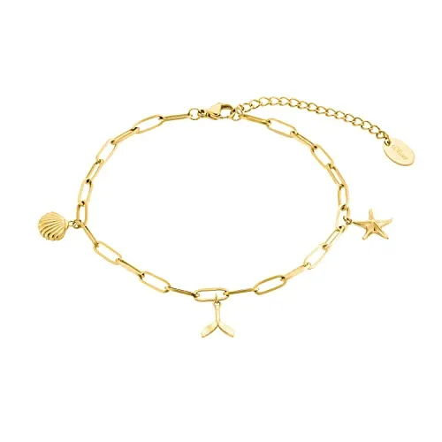 s.Oliver Fußkette 925 Sterling Silber Damen in silber von s.Oliver