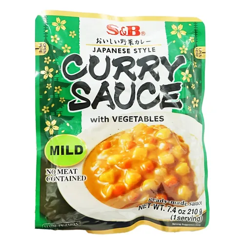 S&B Japanese Style Curry Sauce MILD 210g Japan Curry Japanisches Curry