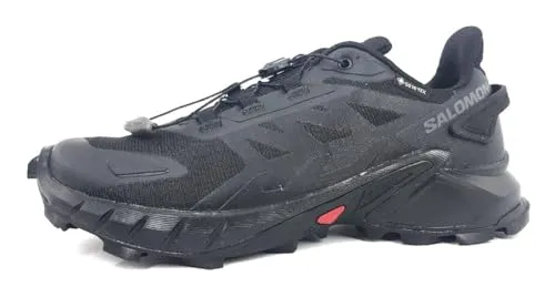 Salomon Supercross 4 GTX Damen Traillaufschuhe - Laufschuhe mit Gore-Tex für optimale Wasserfestigkeit und Atmungsaktivität, perfekt für Trailrunning und Outdoor-Abenteuer.