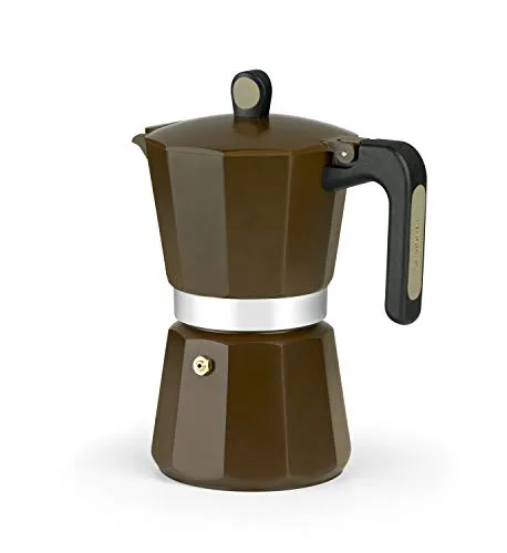 Monix New Cream | Italienische Kaffeemaschine für 9 Tassen