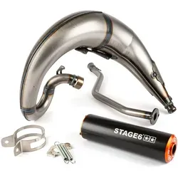 Stage6 Streetrace High-Mount Auspuff für Yamaha DT50