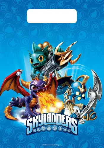 Skylanders Partytüten 8 Stück