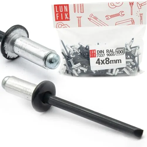 Nieten Schwarz von Lun Fix