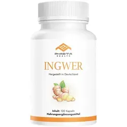 Ingwer Kapseln 120 Stück | 1000 mg Hochdosiert