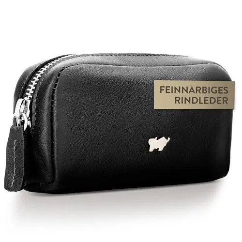 Braun Büffel Geldbörse GOLF 2.0 schwarz - Hochwertige Leder Geldbörse, stilvoll und funktional für Herren