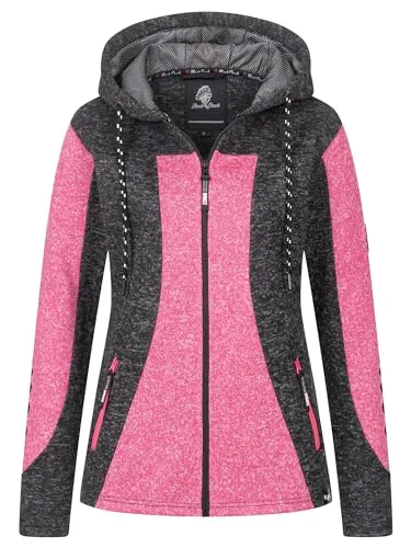 Rock Creek Damen Fleecejacke Übergangsjacke Windbreaker - Erleben Sie Komfort und Stil mit der Rock Creek Fleecejacke. Ideal für den Alltag, bietet sie praktische Seitentaschen und einen Kordelzug. In verschiedenen Farben und Größen erhältlich, kombiniert sie Funktionalität mit modischem Design.