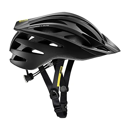 Mavic Crossride SL Elite Radhelm - komfortabler MTB-Helm - Fahrradhelm für Herren, Größe 54-59 cm, leicht und komfortabel; mit Insektenschutz, Reflektoren und Visier für optimale Sicherheit beim Mountainbiken.