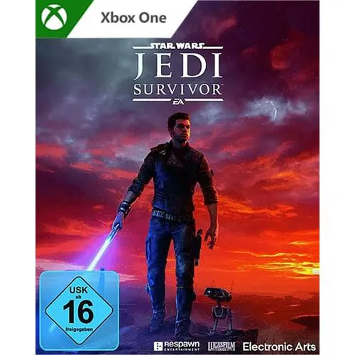 Star Wars Jedi Survivor - XBOne [EU Version] - Actionreiches Einzelspieler-Spiel, das fünf Jahre nach Fallen Order spielt. Erlebe Cals Reise durch die dunkle Galaxis mit neuen Fähigkeiten, herausfordernden Gegnern und atemberaubenden Planeten in der Kategorie Games.