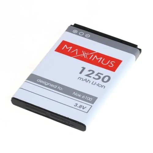 Mobilfunk Krause - Akku Maxximus für Nokia 6125 1000mAh Li-Ionen (BL-4C)